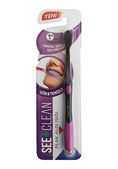 See+ Clean Dental Işıklı Diş Fırçası Pembe
