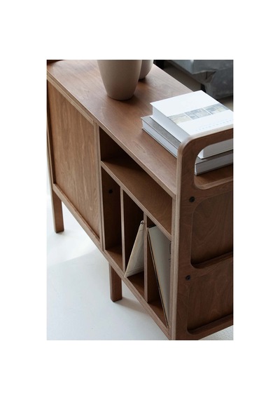 Woodesk Eleganza, Ahşap, Dolap Ve Konsol, 100x90, Tik Renk