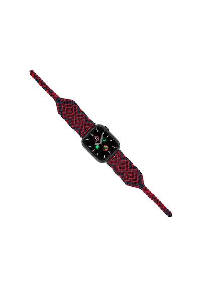 Natural Silver 38-40-41 Mm Smart Watch Braided Band Çok Renkli