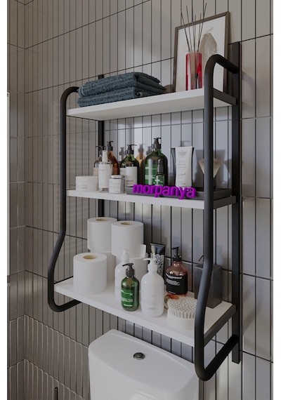 Morpanya Elony Klozet Üstü Düzenleyici Raf Banyo Düzenleyici Raf Klozet Üstü Raf Banyo Raf Dolap Beyaz Morpanya Elony Klozet Üstü Düzenleyici Raf Banyo Düzenleyici Raf Klozet Üstü Raf Banyo Raf Dolap Beyaz
