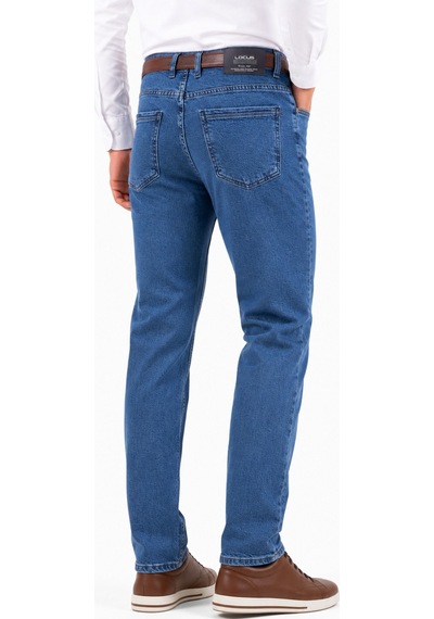 Locus Jeans Erkek Regular Fit Jeans Pantolon 320 Bgl-st05452 Mavi