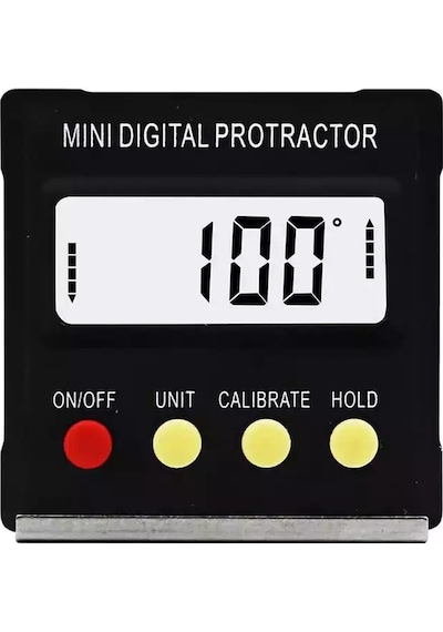 360 Derece Mini Dijital Protraktor Mıknatıslı Eğim Açı Ölçer 49