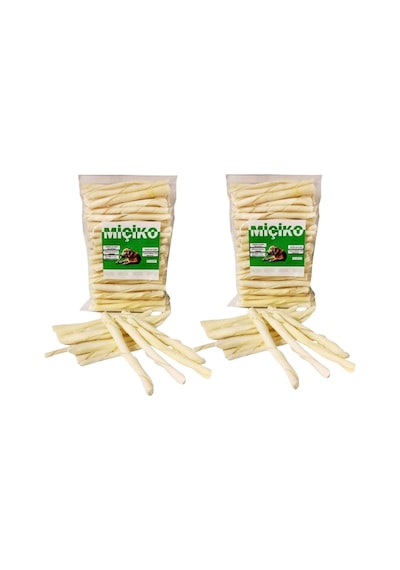 2 X 100lü Sütlü Burgu Çubuk Ödül Ve Çiğneme Kemiği 11-12cm