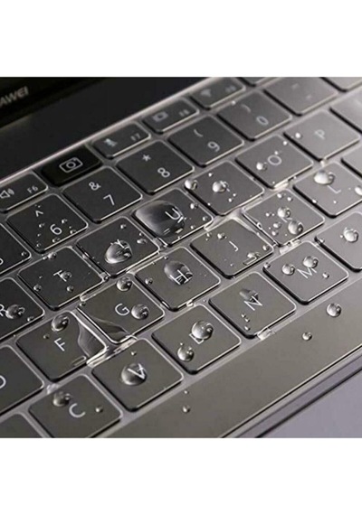 Arabulalaca Huawei Uyumlu HKD-W76 Matebook 14S Türkçe Q Silikon Klavye Koruyucu