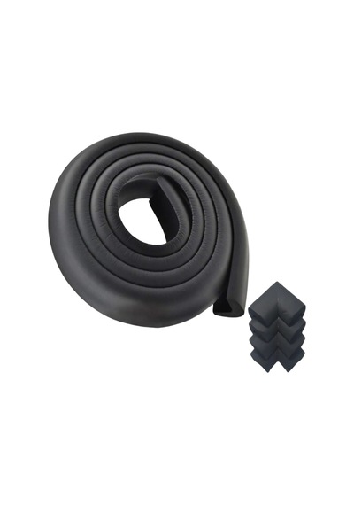 Jumbo 2 Mt. Kenar Ve 4 Ad. Köşe Koruyucu Siyah-99 Siyah