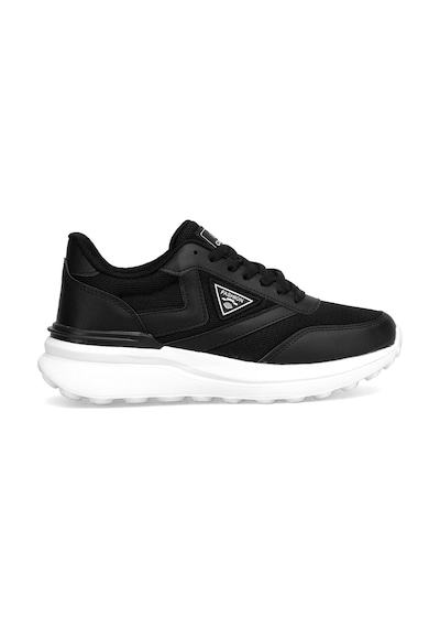 Ayakkabı Fuarı Elit Yscpx6081 Kadın Klasik Sneaker Siyah - Beyaz Siyah - Beyaz
