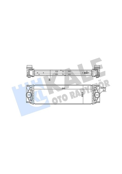 Kale 350885 Turbosarj Radyatoru Mercedes Sprınter B906 B907 B910 . Vw Crafter 30-35-50 A9065010201-2e0145804a