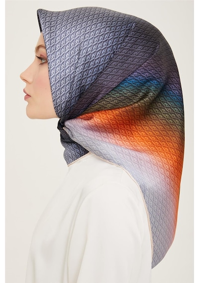 Armine Twill İpek Eşarp 24ya9104 22 - Desenli