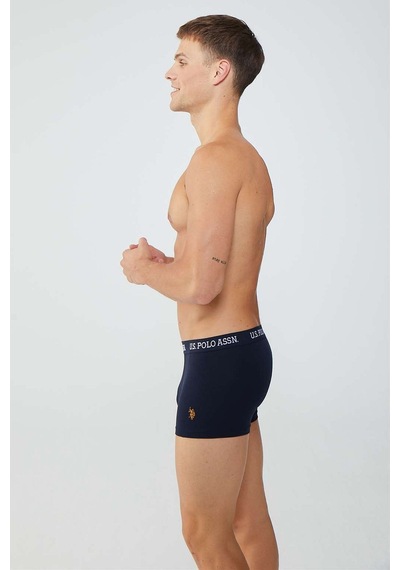 U.S. Polo Assn. U.s Polo Assn. 80476 Erkek 2'li Boxer-lacivert&baskılı Lacivert