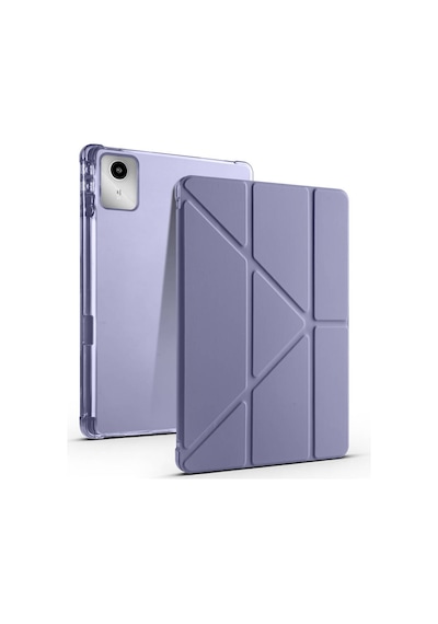Lenovo M11 Tb-330fu 11inç 2024 Kılıf Kalem Bölmeli Trifolding Case