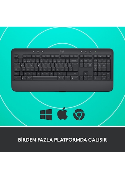 Logitech Signature K650 Bilek Destekli Kablosuz Klavye