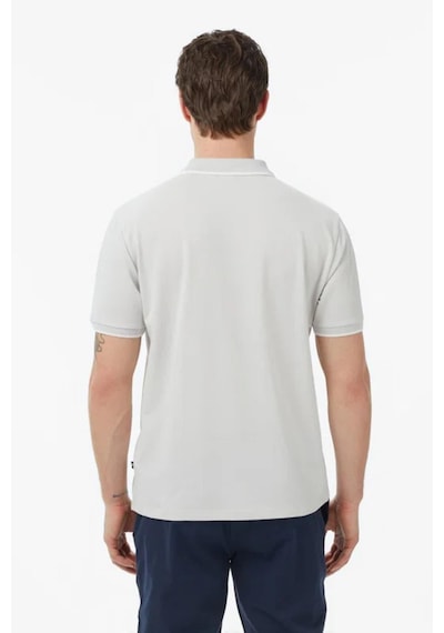 Nautica Erkek Gri Regular Fit Polo Yaka T-shirt-14598