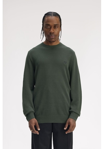 Fred Perry Erkek Triko K1309-x89 Yeşil