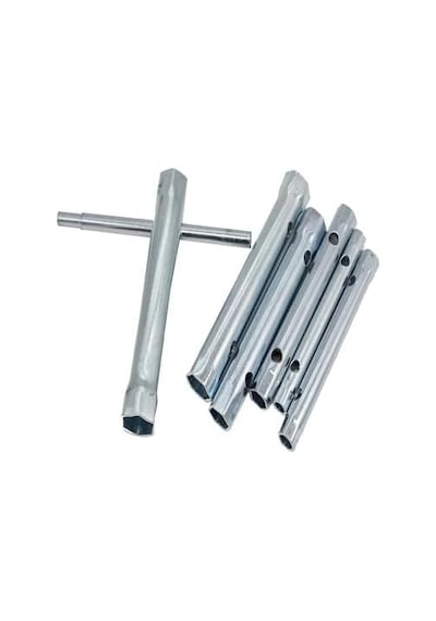 6 Parça Kovan Anahtarı Seti Torklu Buji Sökme Takma Takımı 8-9/10-11/12-13/14-15/16-17 Mm Cırcır Uyumlu Kovan Lokma Anahtar Takımı El Aletleri İçin Dayanıklı Metal