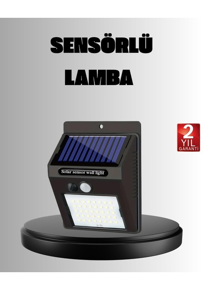 Solar Led Bahçe Aydınlatma Hareket Sensörlü, Gün Ulamba-2-91cba Diğer