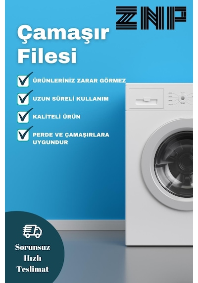 Lbag 3 Adet Çamaşır Yıkama Filesi İpli 40x60 Cm Çorap Perde Filesi Kumaş Beyaz 60 X 40 Diğer