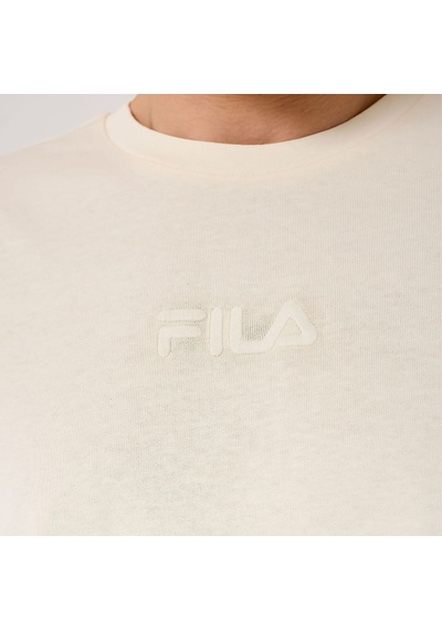Beyaz Fila Erkek T-shirt Delgado Fam0564 Beyaz