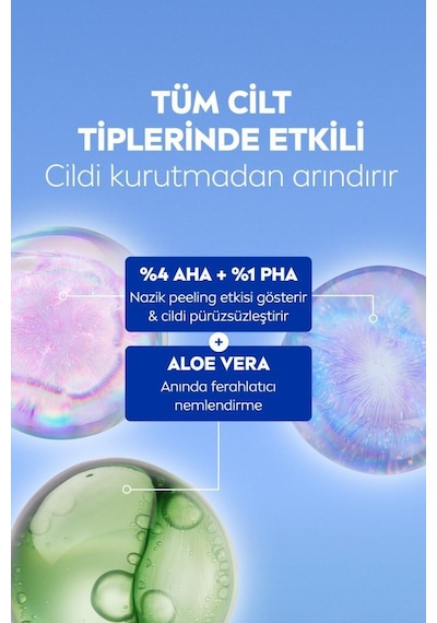 Luminous630 Skin Glow Peeling Etkili Tonik 100ml, Parlaklık, Eşit Cilt Tonu, Aha Pha, Aloe Vera