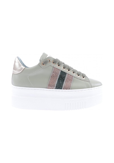 Dgn Es865-23y Kadin Kalin Silver Taşli Sneakers Ayakkabi ES865-2007-R1236 Mint Yeşili