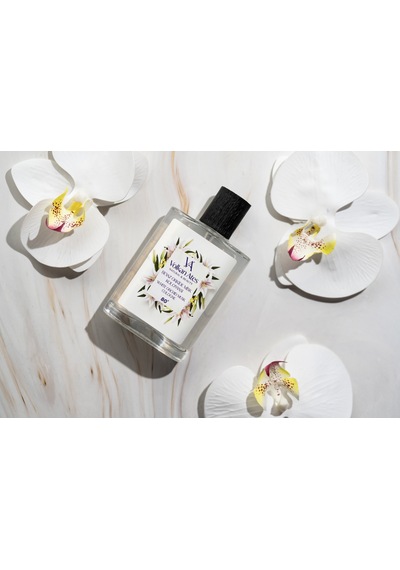 Volkan Ates Natural & Beauty Beyaz Orkide Misk Kolonyası Cam Şişe 100 Ml