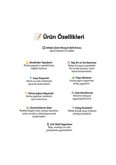 Brano Tezgah Üstü Kendinden Yapışkanlı Folyo,tezgah,çekmece Mobilya Kaplama 2008-75x500