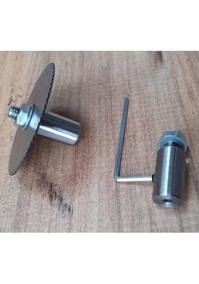 Motor için Disk Bağlantı Elemanı 2 Kaplinli Kesici 5Cm Disk Seti