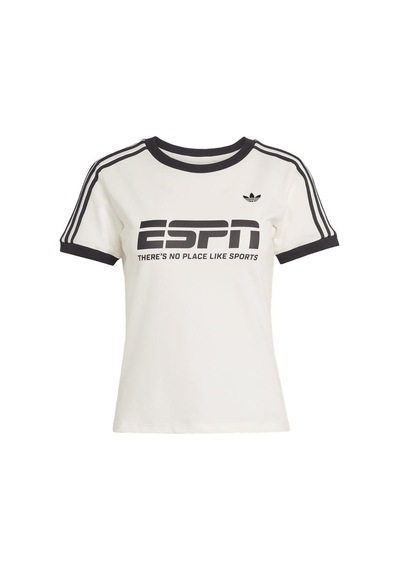 Adidas Kadın Beyaz T-shirt Cotton Tee Kd1379 Beyaz
