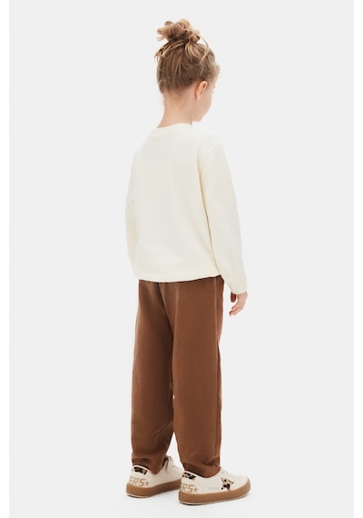Xo Kids Kız Çocuk Sweatşirt 4-8 Yaş 39530 Krem