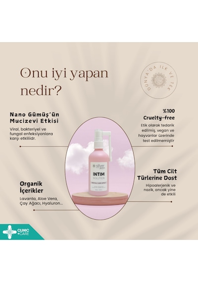 Silverbiotics İntim Genital Bakım Yıkama Solüsyonu 100 ML