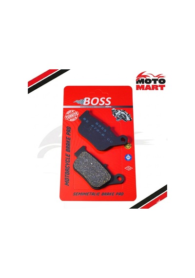 Yamaha X-max 250 2014-2017 Abs Siz Arka Fren Balatası Boss-yarı Sinterli-t05697