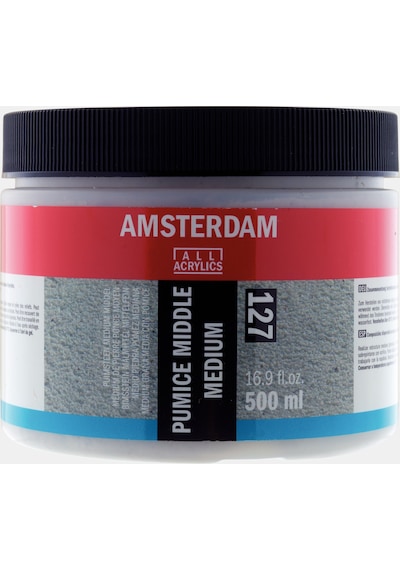 Amsterdam Pumice Middle Medium Süngertaşı Grenli 127 500ml