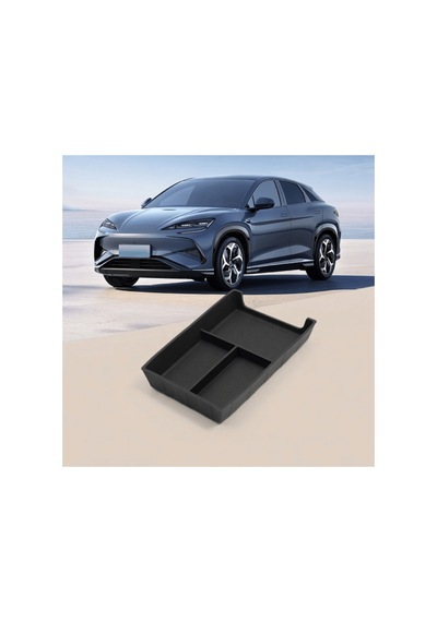 Red Lion Parts Byd Seallion 7 Uyumlu Orta Konsol Altı Esnek Silikon Saklama Kutusu Organizer