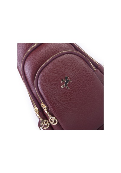 Nas Bag Kadın Crossbody Bag Bel Ve Body Bag Bordo Victoria