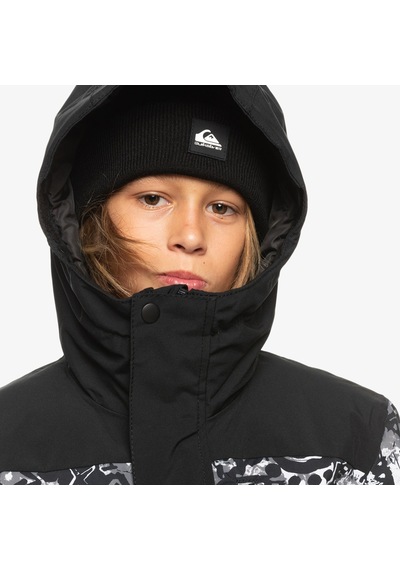 Quiksilver Quıksılver Mıssıon Prınted Block Çocuk Snowboard Montu Siyah