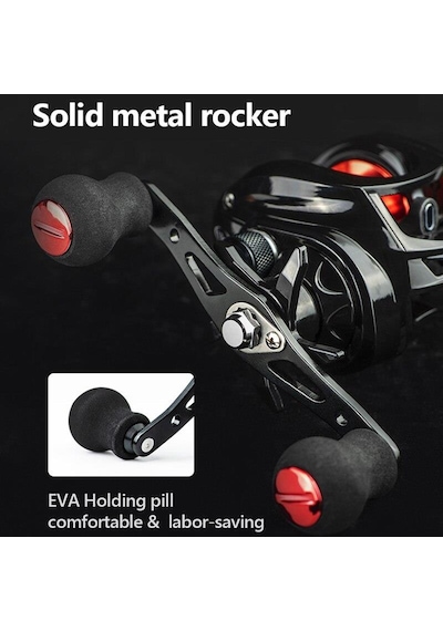 Valkyrie Ae2000 Baitcasting Çıkrık 7 2 1 Olta Makinesi Motoru