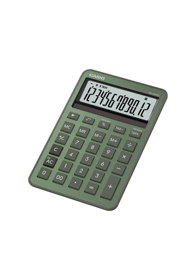 Casio Ms-200dq-gn-w-dp Hesap Makinesi Desktop Gri - Siyah
