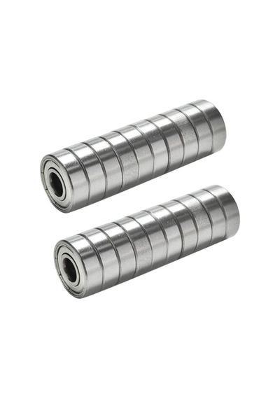 Dünya Magnet 20 Adet 608zz Rulman - Metal Mühürlü Çok Amaçlı Bilye Rulman - 8x22x7 Ölçülerinde Standart