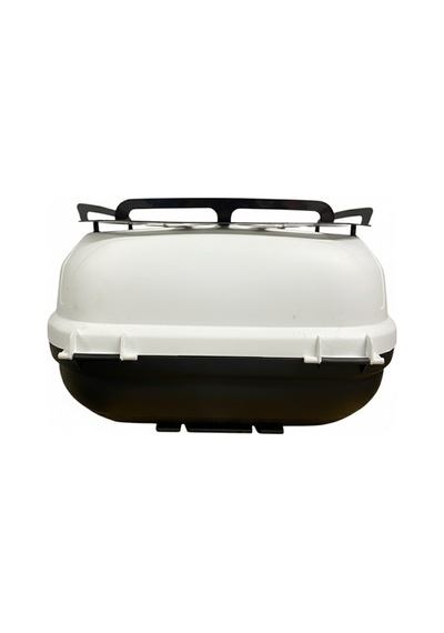 Wogen Wg39 Basic Metal Bagajlı Çanta Beyaz + Karbon Dizlik Hediyeli Beyaz