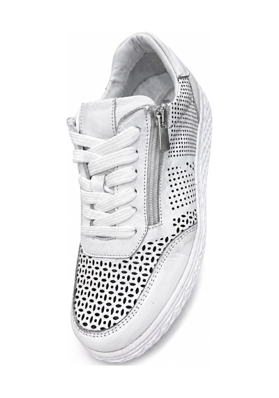 Papucumun Dünyası Kadın Hakiki Deri Nefes Alan Ortopedik Konfor Yan Fermuar Detaylı Sneaker Beyaz Papucumun Dünyası Kadın Hakiki Deri Nefes Alan Ortopedik Konfor Yan Fermuar Detaylı Sneaker Beyaz