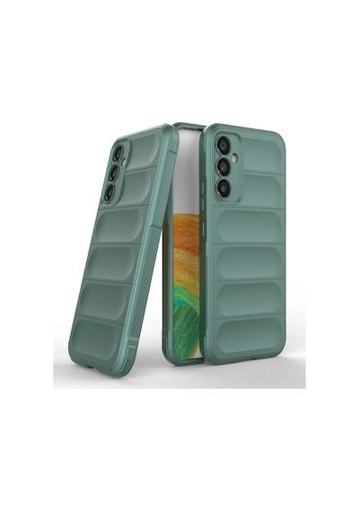 Samsung Galaxy Uyumlu  A05s Kılıf Optimum Silikon - Koyu Yeşil