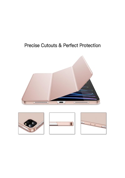 Apple Uyumlu iPad Pro 4. Nesil M2 2022 11 Inç Tablet Flip Smart Standlı Akıllı Kılıf Smart Cover Kılıf