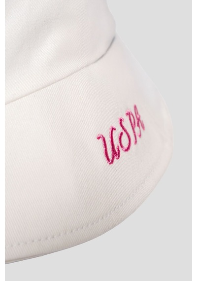 U.S. Polo Assn. U.s Polo Assn. Kız Bebek Beyaz Şapka Beyaz