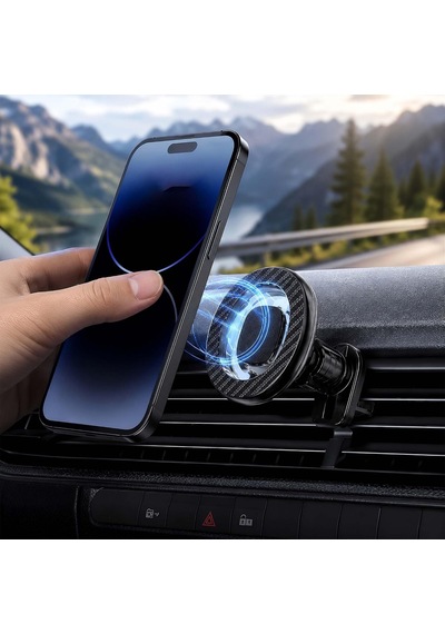 Manyetik Araç İçi Telefon Tutucu 360 Döner Başlıklı Güçlü Mıknatıslı Telefon Standı, Havalandırma Izgarası Montajlı Kolay Kurulum, Geniş Uyumluluk, Siyah T20-c28 2 Mixed