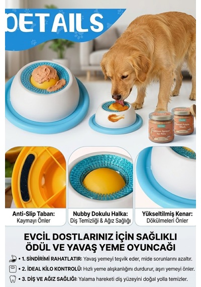 Lezzet Patlamalı Ödül Yalama Oyuncağı