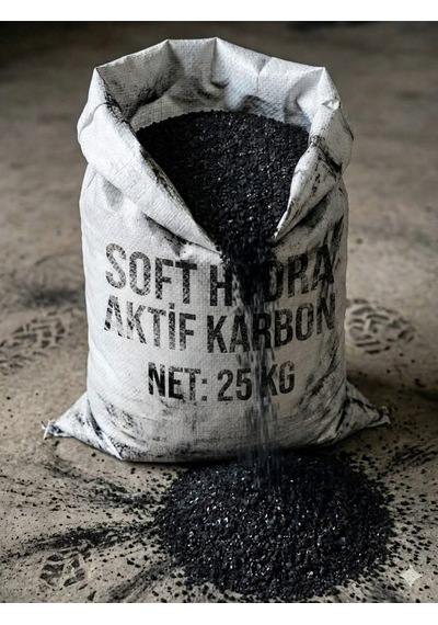 Çok Amaçlı Toz Aktif Karbon 25 Kg - Endüstriyel Çuval Yüksek Adsorpsiyonlu Pac