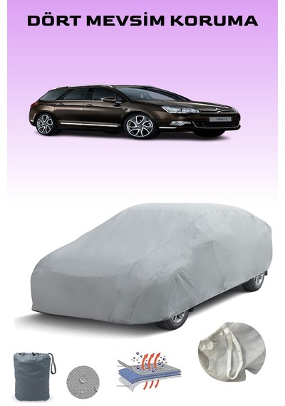 Cıtroen C5 Tourer 2010 - 2021 Araba Brandası Oto Branda Gri