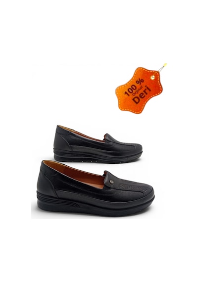 Magıc Shoes Günlük Kadın Siyah Tamamen Hakiki Deri Içi Deri Comfort Tam Ortopedik Anne Ayakkabısı Yeni-siyah Magıc Shoes Günlük Kadın Siyah Tamamen Hakiki Deri Içi Deri Comfort Tam Ortopedik Anne Ayakkabısı Yeni-siyah