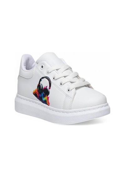 Celira Mdl Beyaz Günlük Kız Çocuk Sneaker Spor Ayakkabı Beyaz