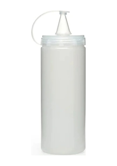 Şeffaf Sos Şişesi - 1000ml Dev Boy 3 Adet Çok Renkli