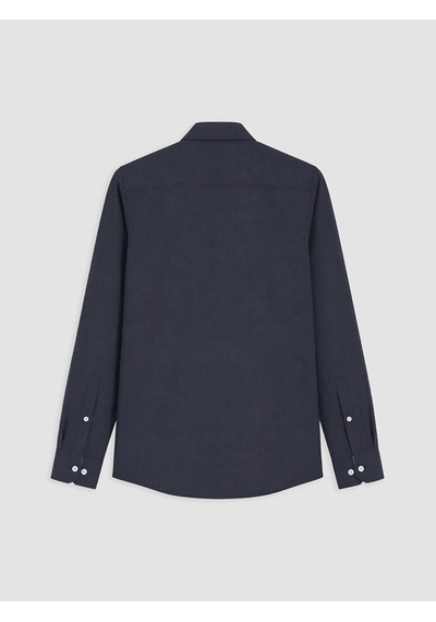 Lcw Busıness Lacivert Slim Fit Erkek Basic Gömlek